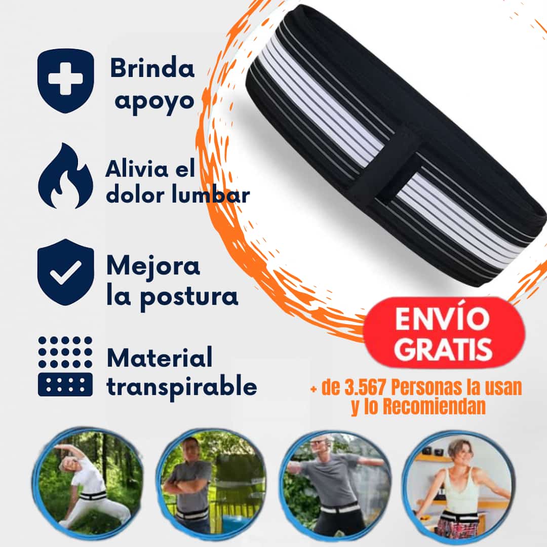 LumbarPro™ – Alivio real para tu espalda baja, ¡muévete sin dolor!