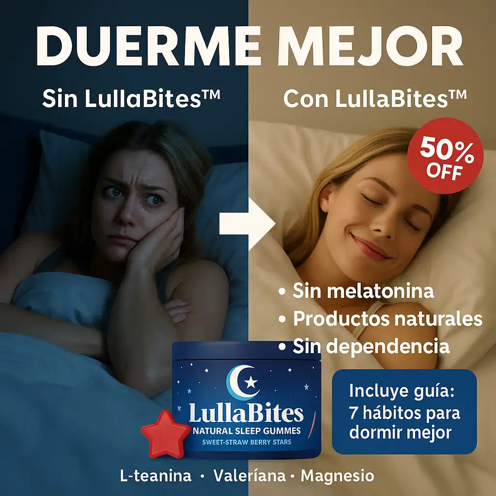 LullaBites™ – Gomitas para relajarte en la noche y despertar renovado GRATIS eBook