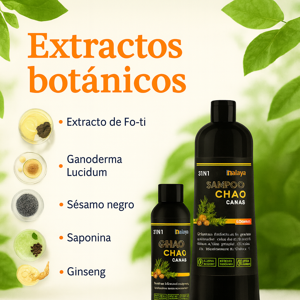 KID CHAO CANAS + TRATAMENTIENTO - Dile adiós a las canas y revitaliza tu cabello en minutos