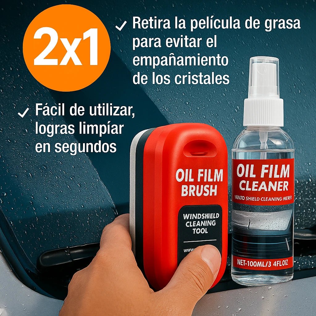 Cepillo antiempañante deluxe - restaura tus vidrios y evita accidentes - HOUSE SHOP