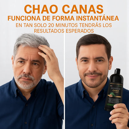 KID CHAO CANAS + TRATAMENTIENTO - Dile adiós a las canas y revitaliza tu cabello en minutos