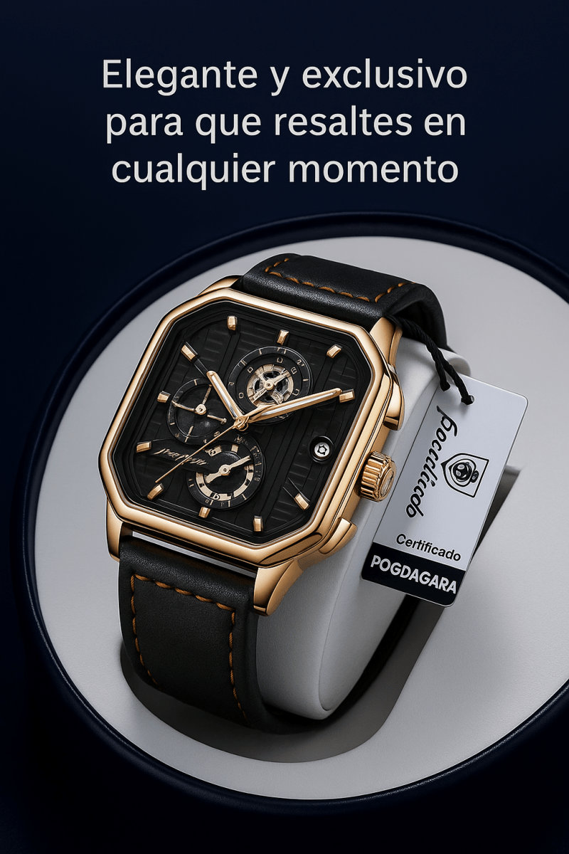 Poedagar 628™️ — Estilo de lujo que marca tu ritmo - HOUSE SHOP